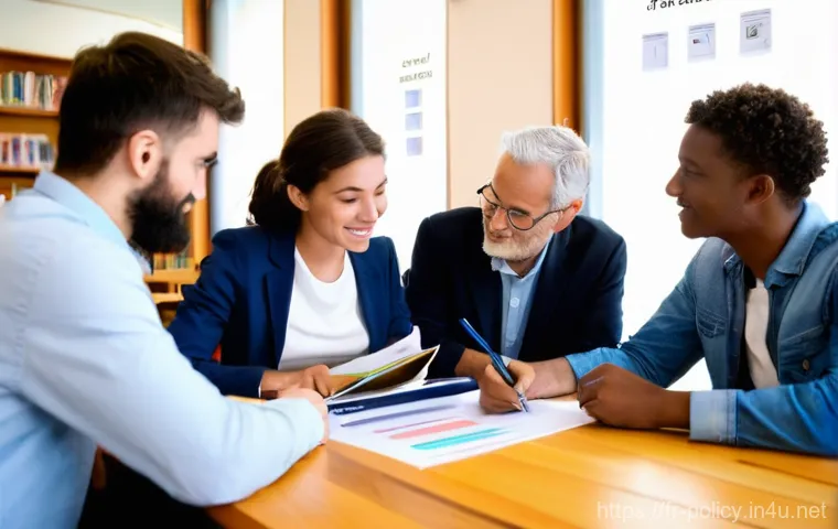 정책분석사와 공공 데이터 활용과 정책 사례 - **Prompt 2: Urban Data for a Better Life**
    "A vibrant, dynamic illustration depicting a bustling...