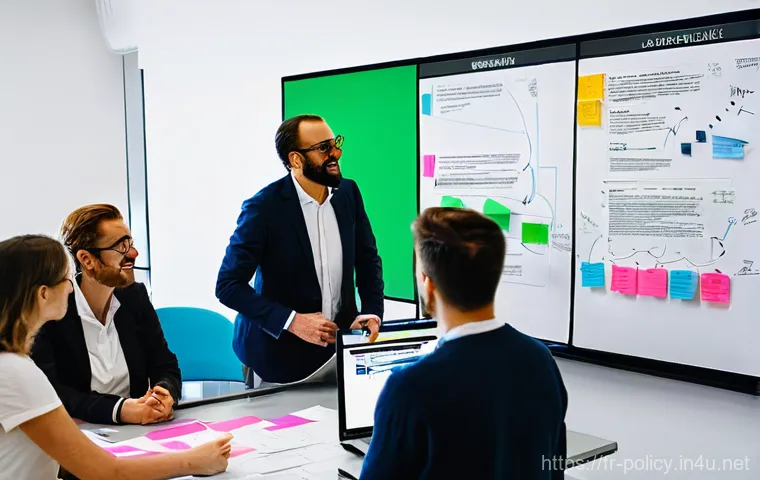 정책분석사와 성공적인 프로젝트 관리 사례 - **Prompt:** "A sophisticated female political analyst, appearing to be in her late 30s to early 40s,...