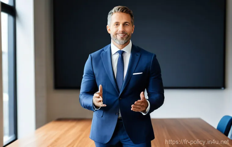 정책분석사 인터뷰 성공을 위한 준비 - A highly focused female political analyst, in her late 20s to early 30s, dressed in smart business c...