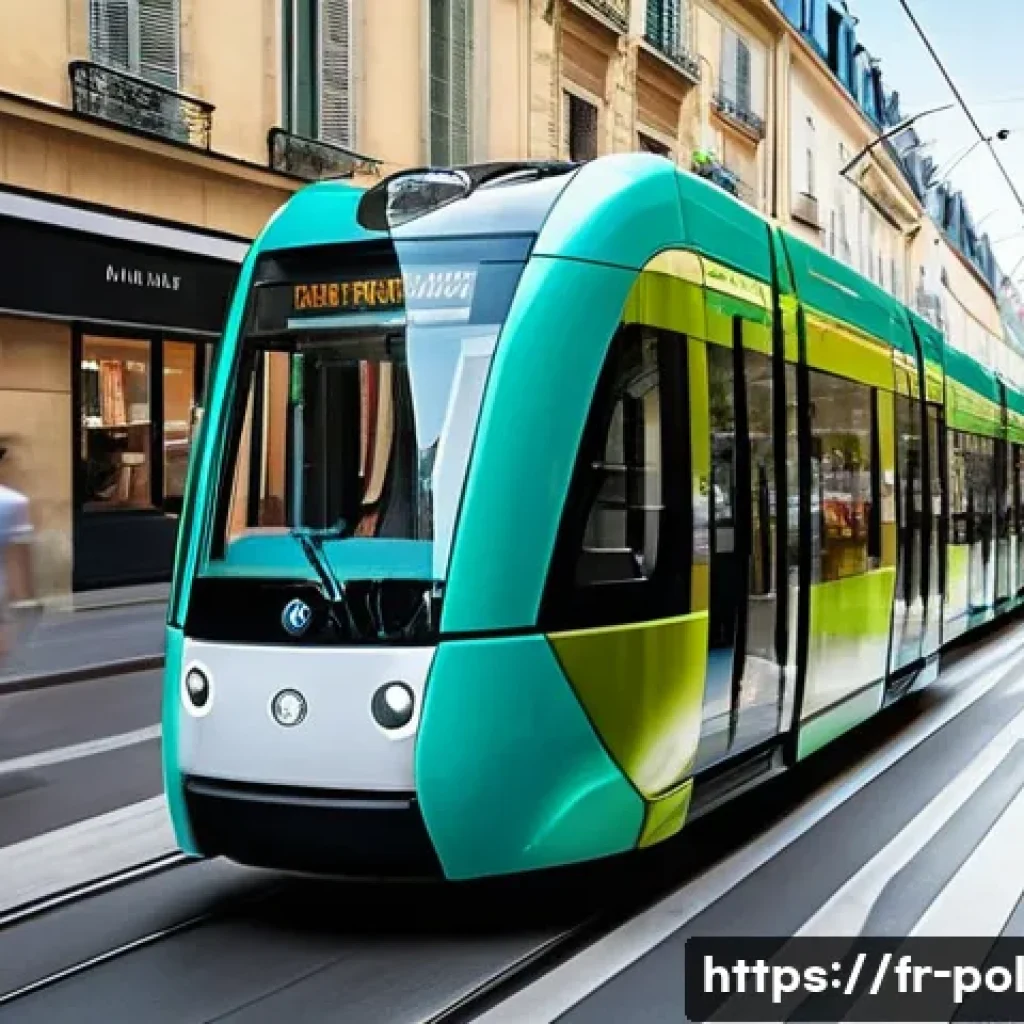 정책분석사와 데이터 기반 정책 사례 연구와 성공 요인 - **Prompt:** A vibrant, bustling urban scene in a modern French city, such as Lyon or Bordeaux, durin...